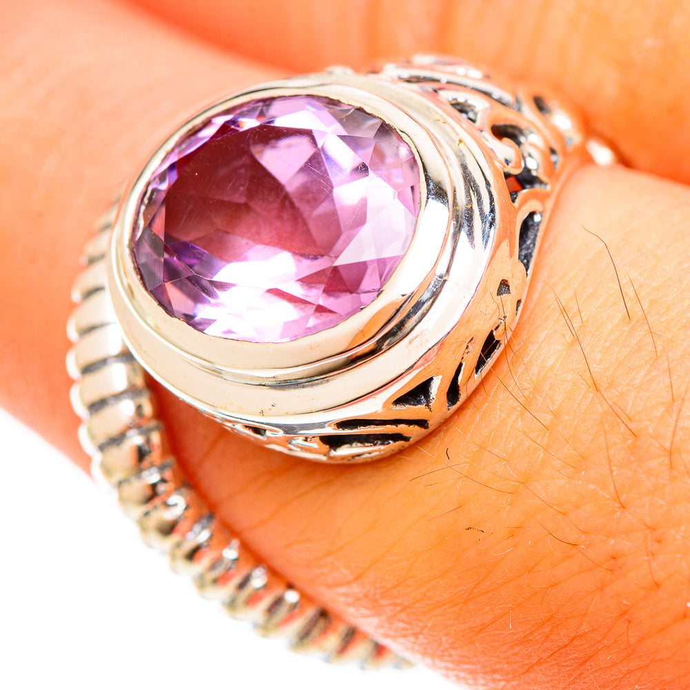 Amethyst Rings handcrafted by Anasilvercos - RING122296