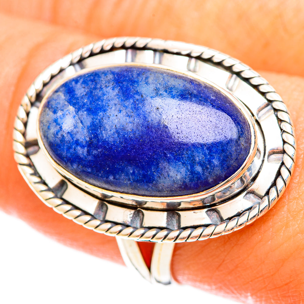 Sodalite Rings handcrafted by Anasilvercos - RING122301