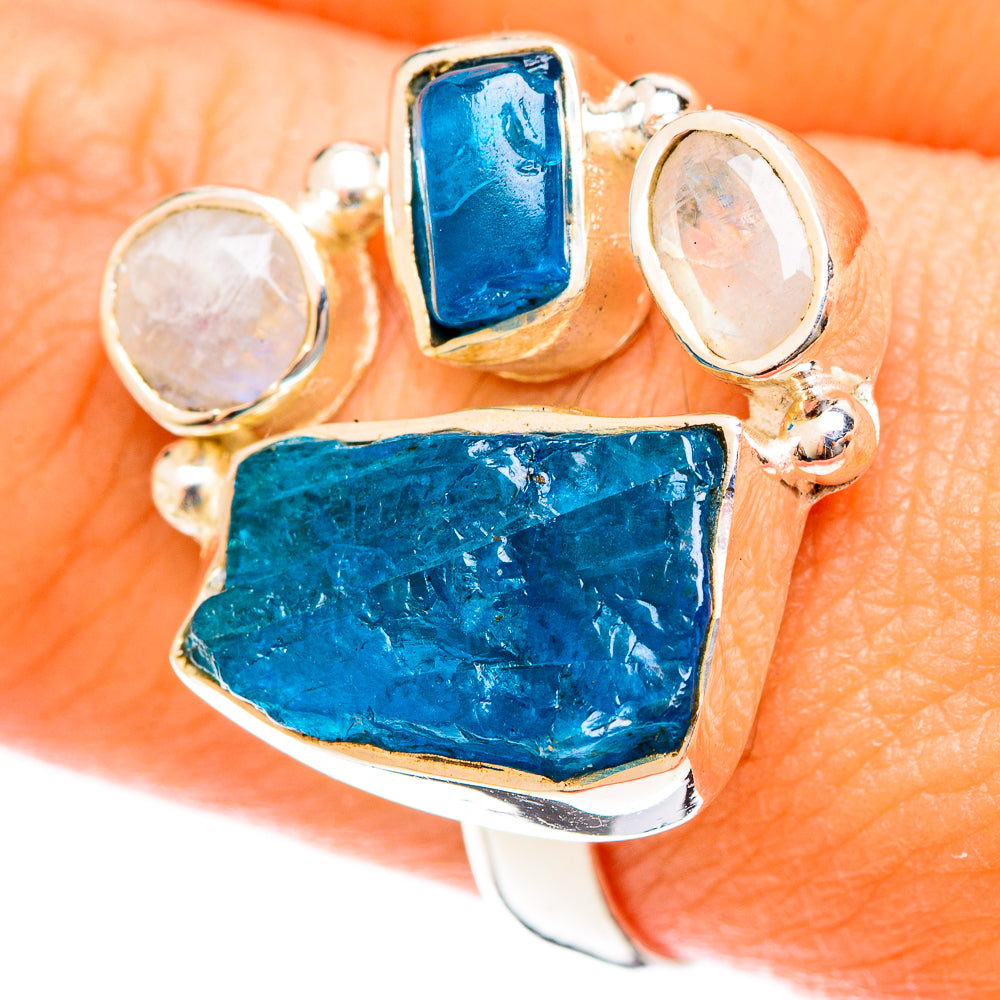 Apatite Rings handcrafted by Anasilvercos - RING122355