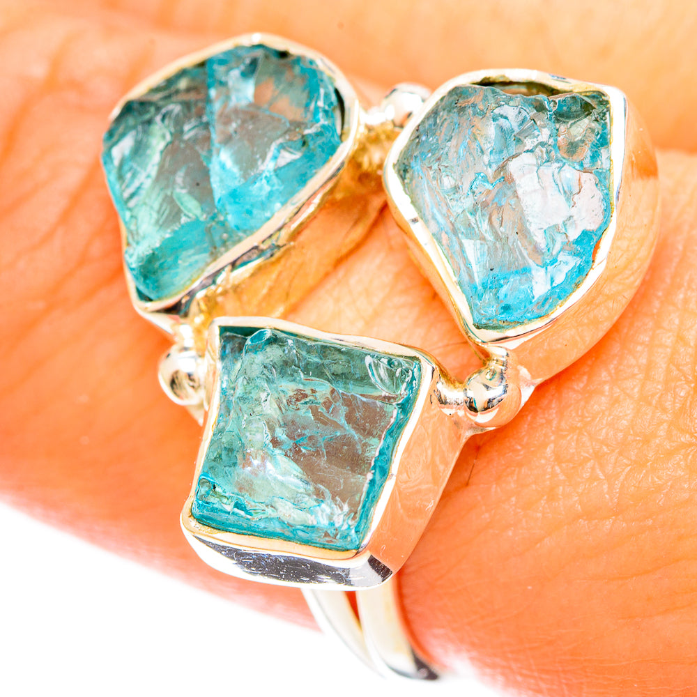 Apatite Rings handcrafted by Anasilvercos - RING122361