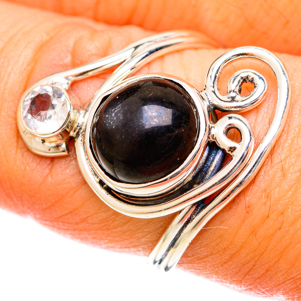 Black Onyx Rings handcrafted by Anasilvercos - RING122371