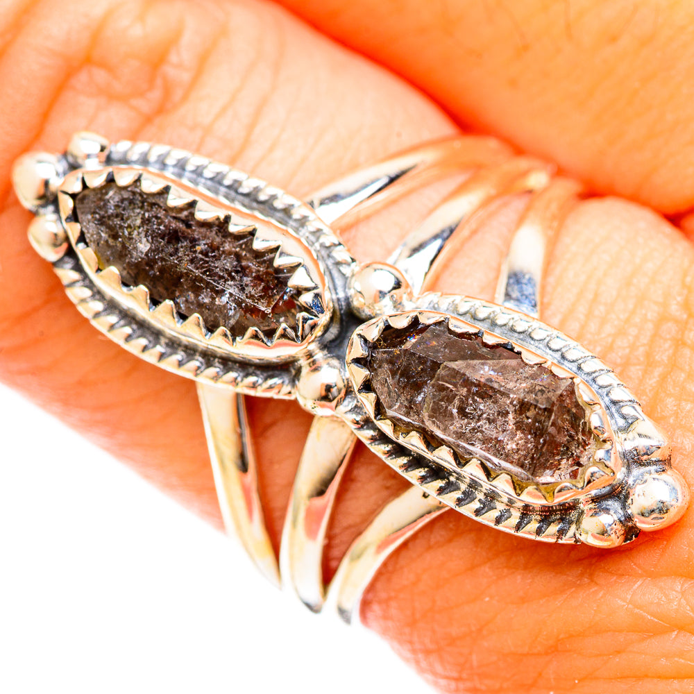 Herkimer Diamond Rings handcrafted by Anasilvercos - RING122394
