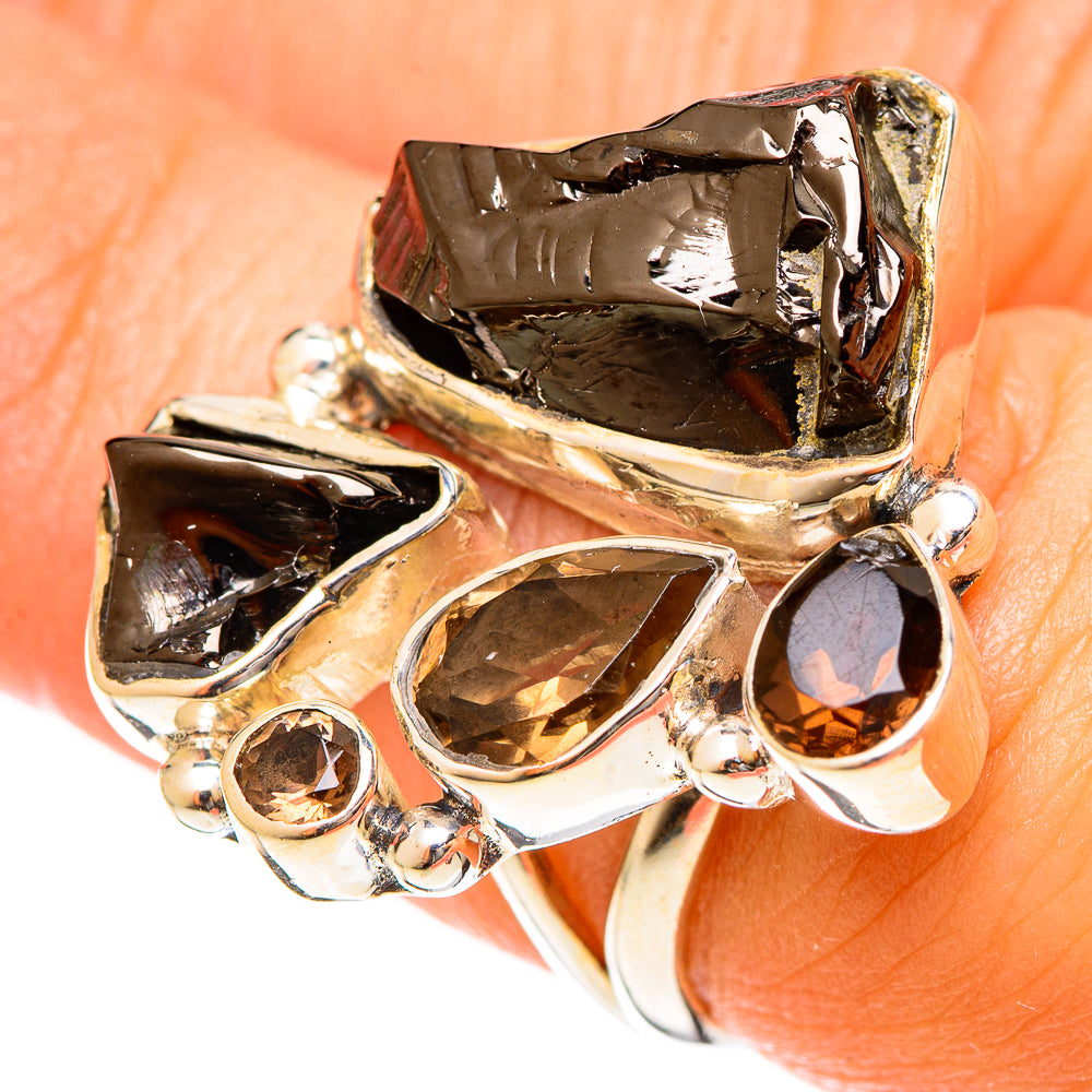 Shungite Rings handcrafted by Anasilvercos - RING122414