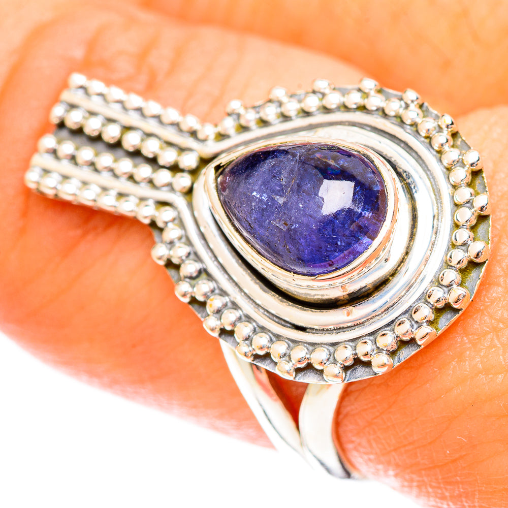 Tanzanite Rings handcrafted by Anasilvercos - RING122449
