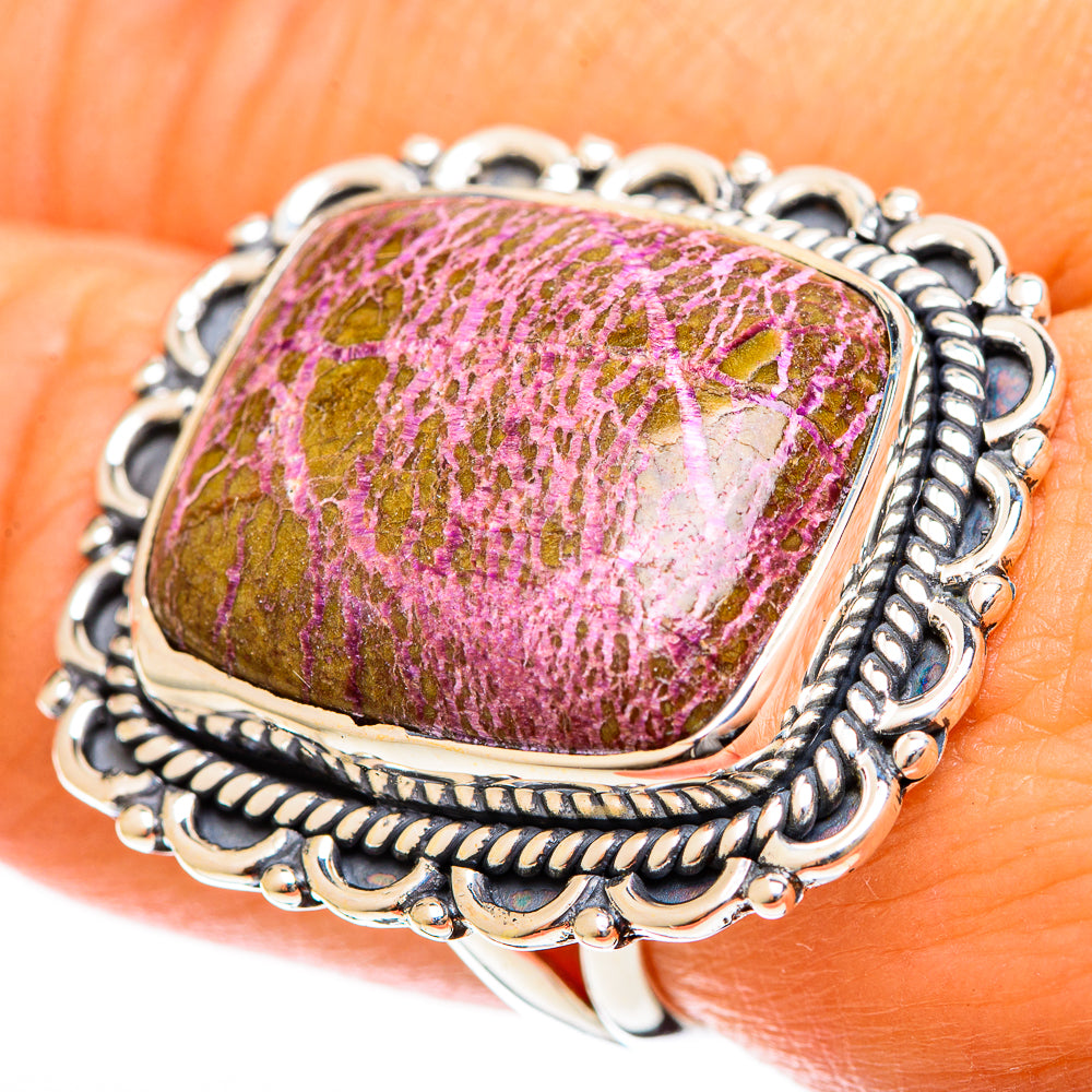 Stichtite Rings handcrafted by Anasilvercos - RING122451