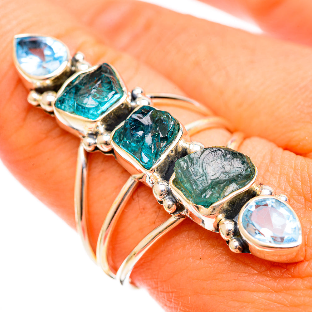 Apatite Rings handcrafted by Anasilvercos - RING122470