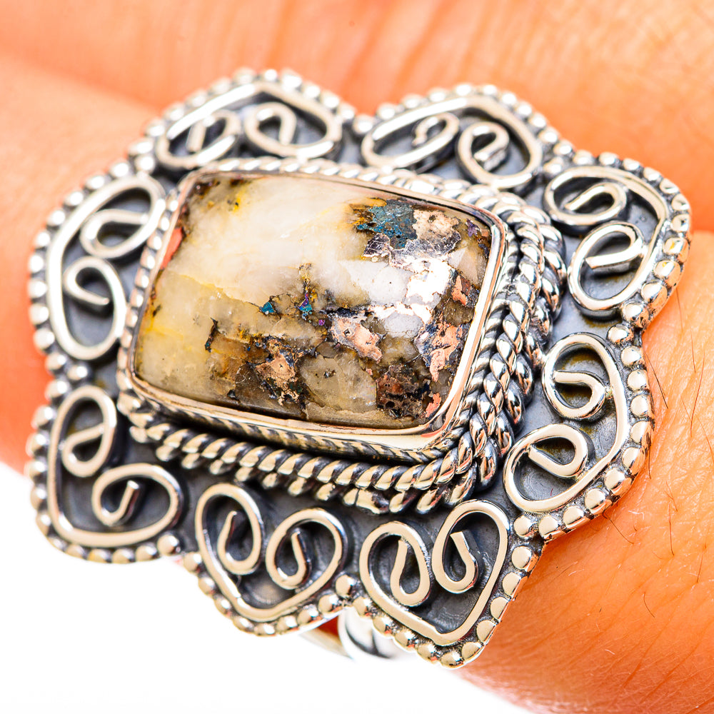 Astrophyllite Rings handcrafted by Anasilvercos - RING122492