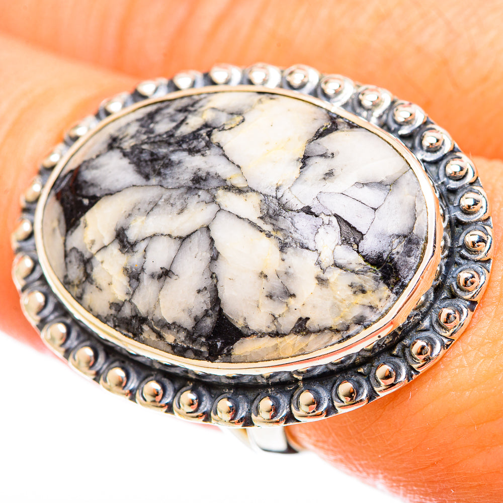 Pinolith Jasper Rings handcrafted by Anasilvercos - RING122493