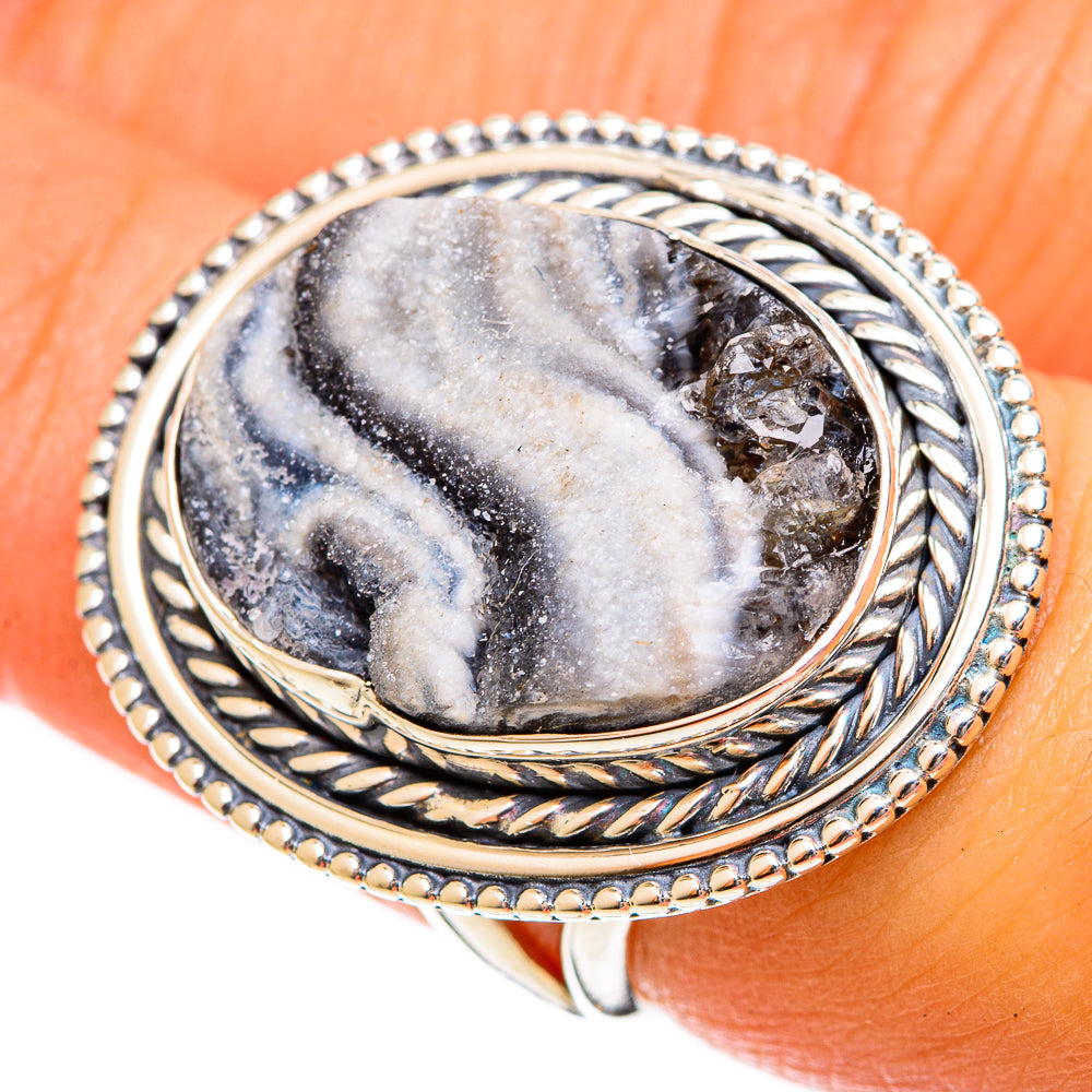 Desert Druzy Rings handcrafted by Anasilvercos - RING122500