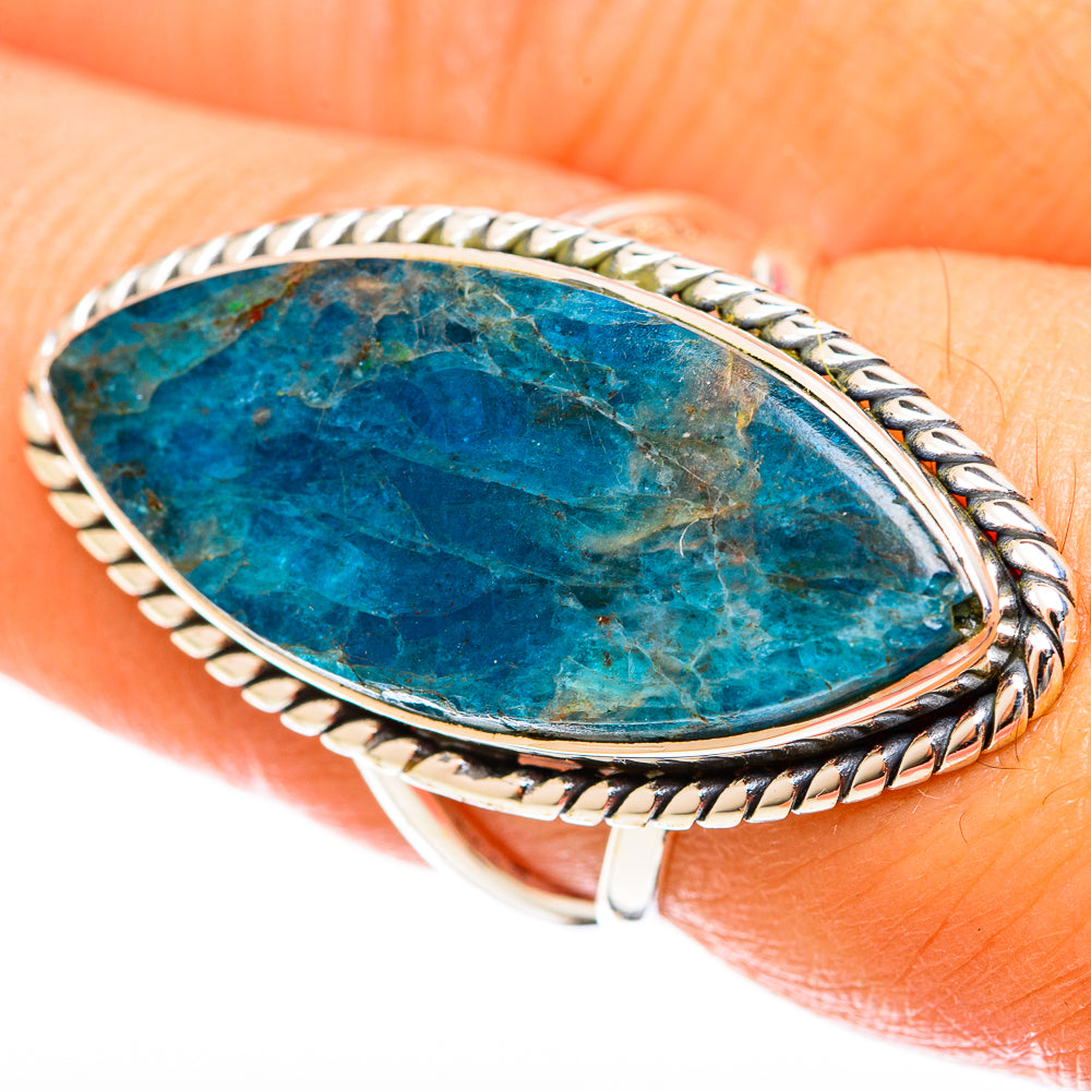 Apatite Rings handcrafted by Anasilvercos - RING122534