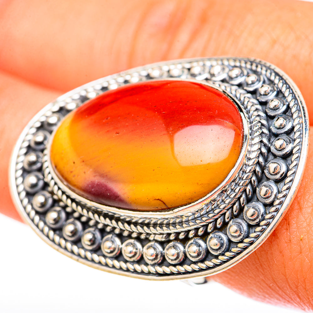 Mookaite Rings handcrafted by Anasilvercos - RING122546