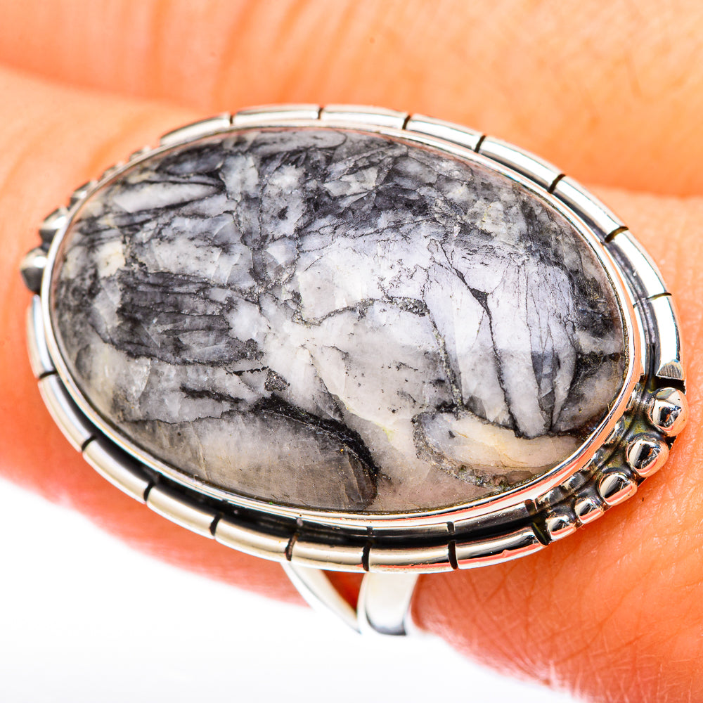Pinolith Jasper Rings handcrafted by Anasilvercos - RING122595