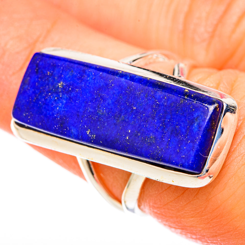 Lapis Lazuli Rings handcrafted by Anasilvercos - RING122616