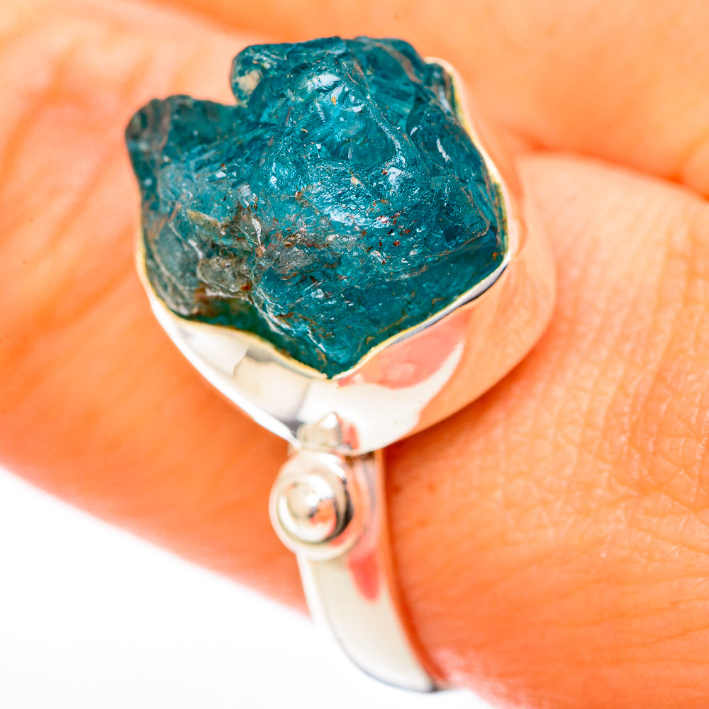 Apatite Rings handcrafted by Anasilvercos - RING122673