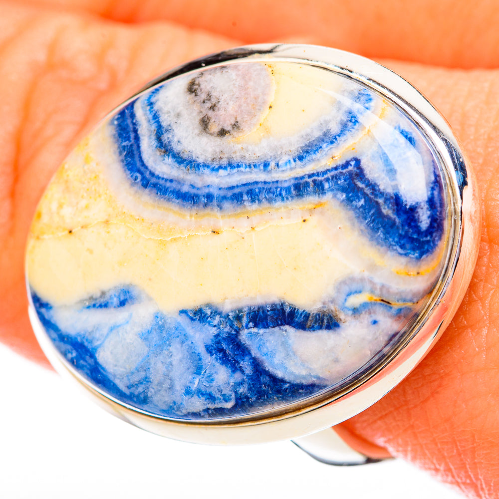 Sodalite Rings handcrafted by Anasilvercos - RING122674