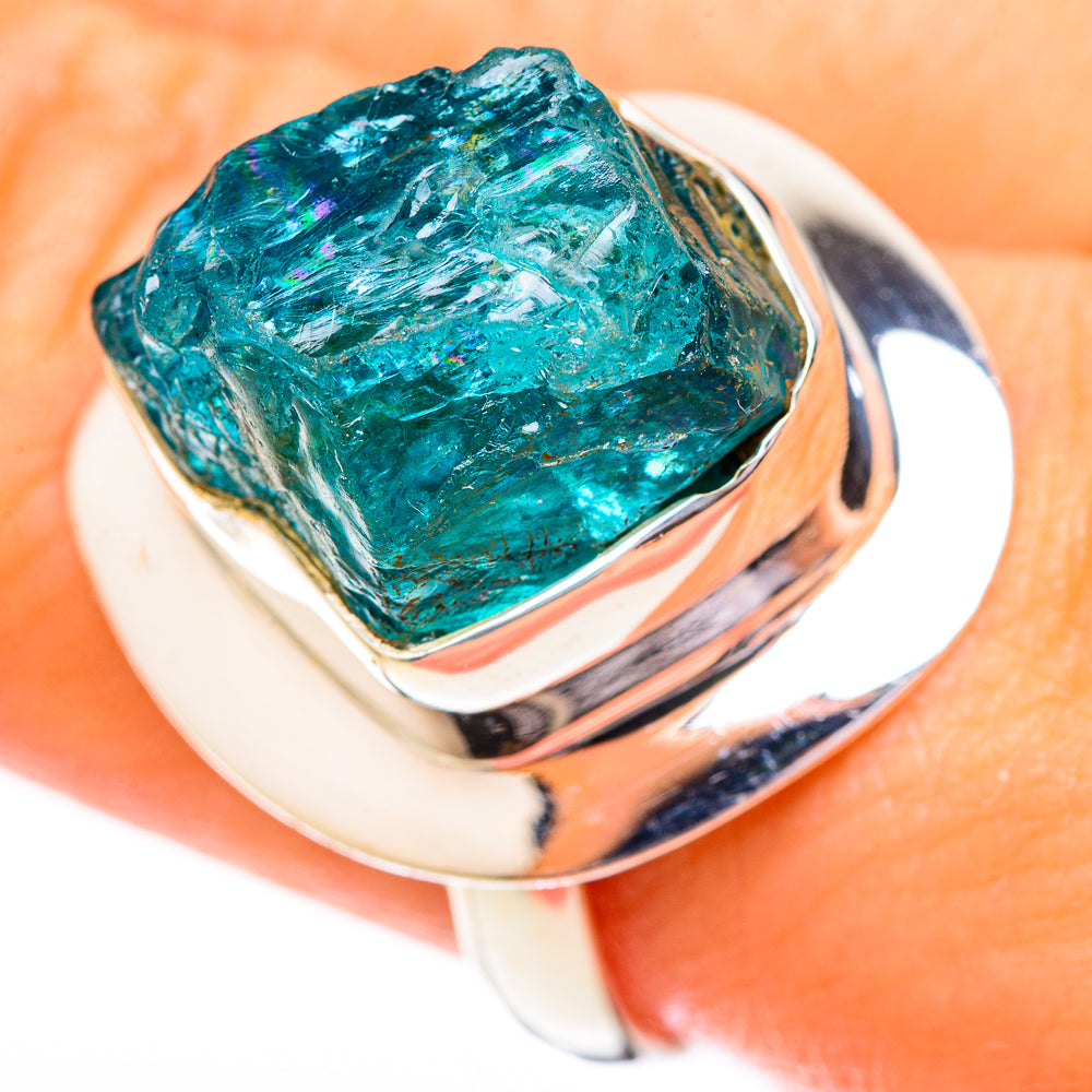 Apatite Rings handcrafted by Anasilvercos - RING122678