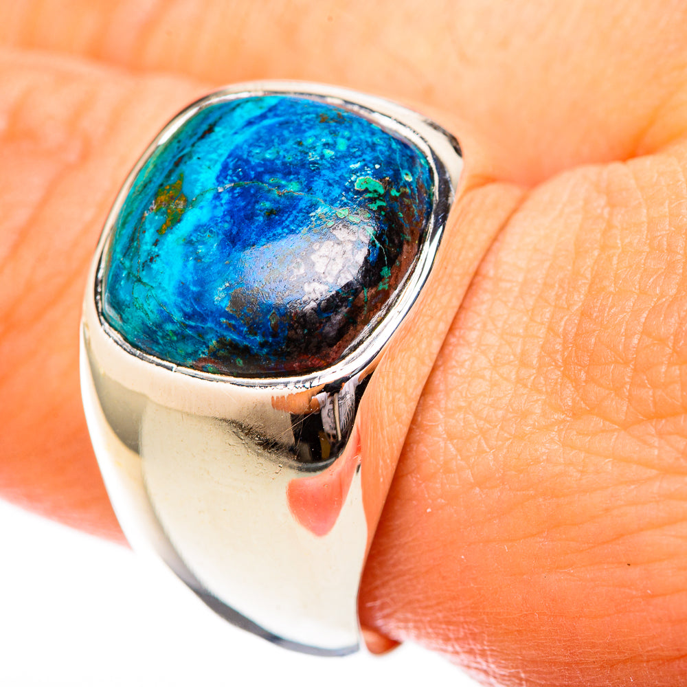 Shattuckite Rings handcrafted by Anasilvercos - RING122715
