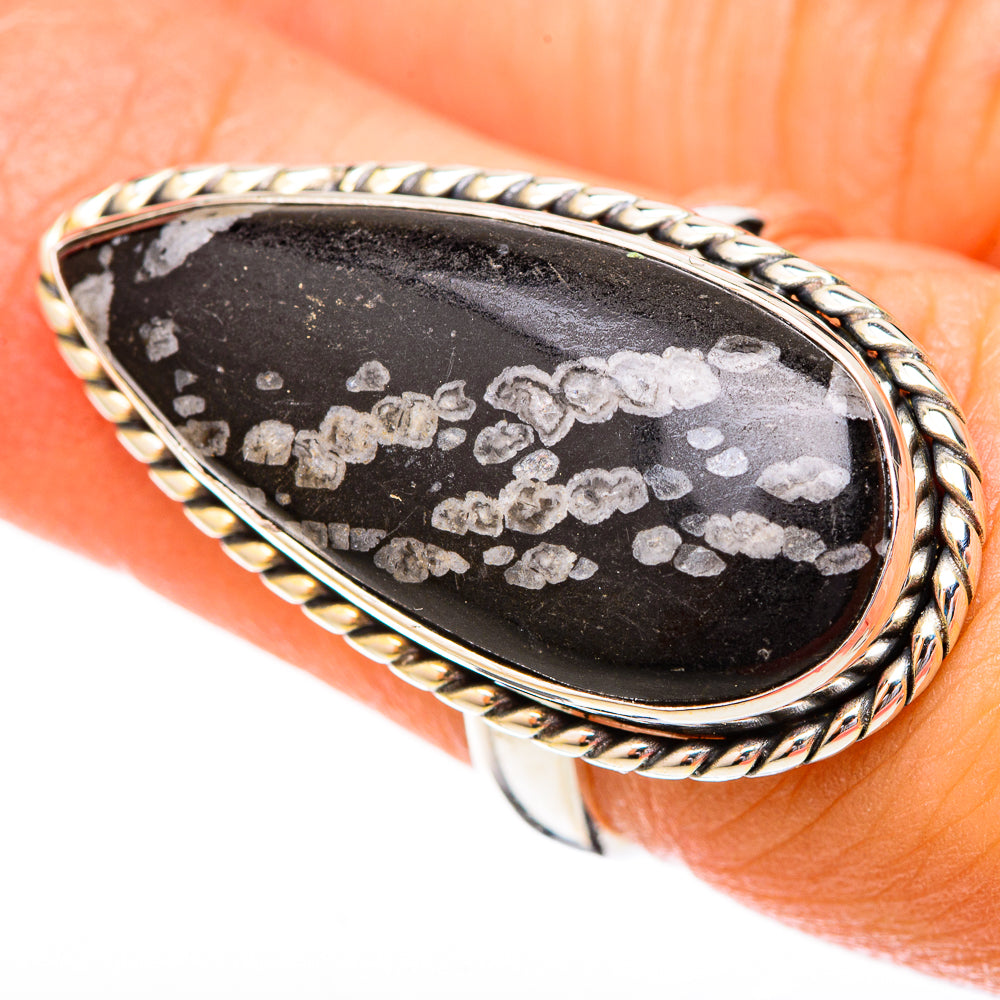 Chrysanthemum Stone Rings handcrafted by Anasilvercos - RING122727