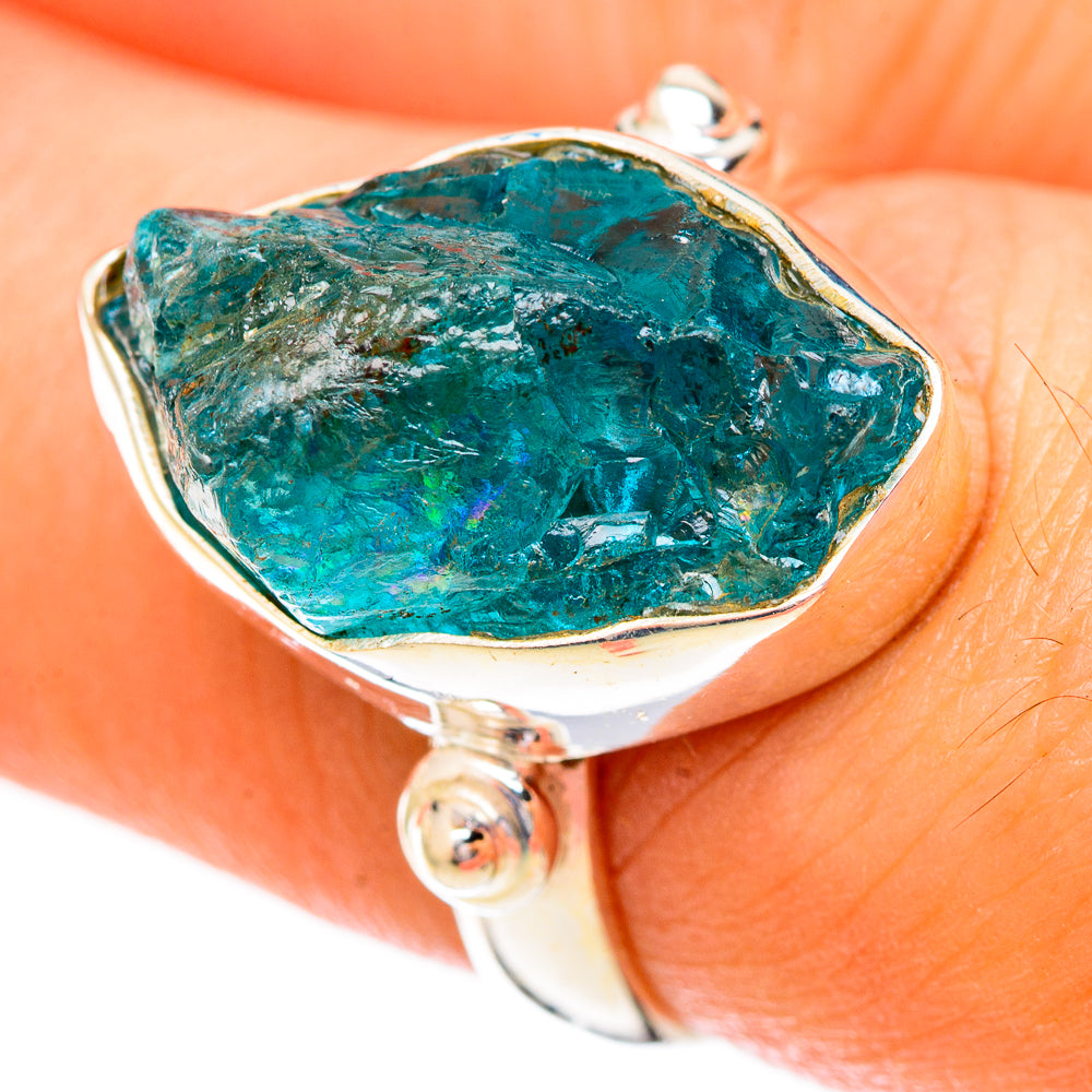 Apatite Rings handcrafted by Anasilvercos - RING122733