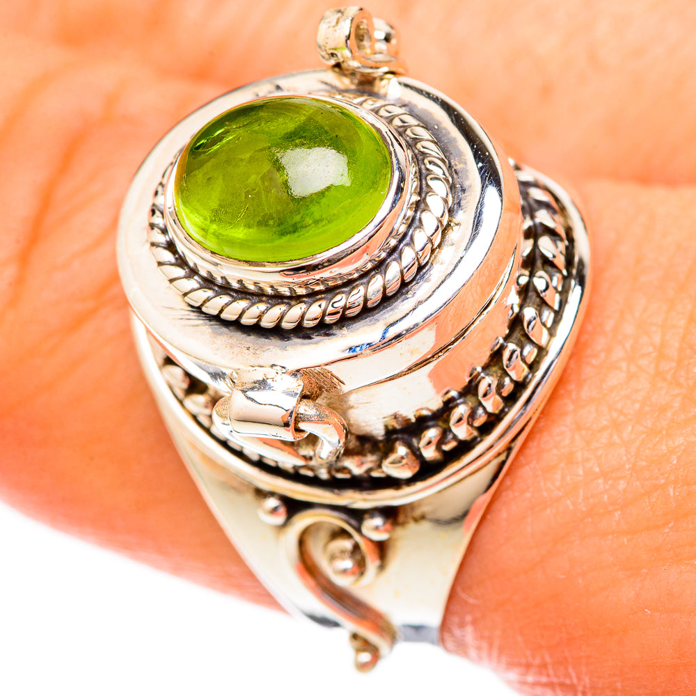 Peridot Rings handcrafted by Anasilvercos - RING122735