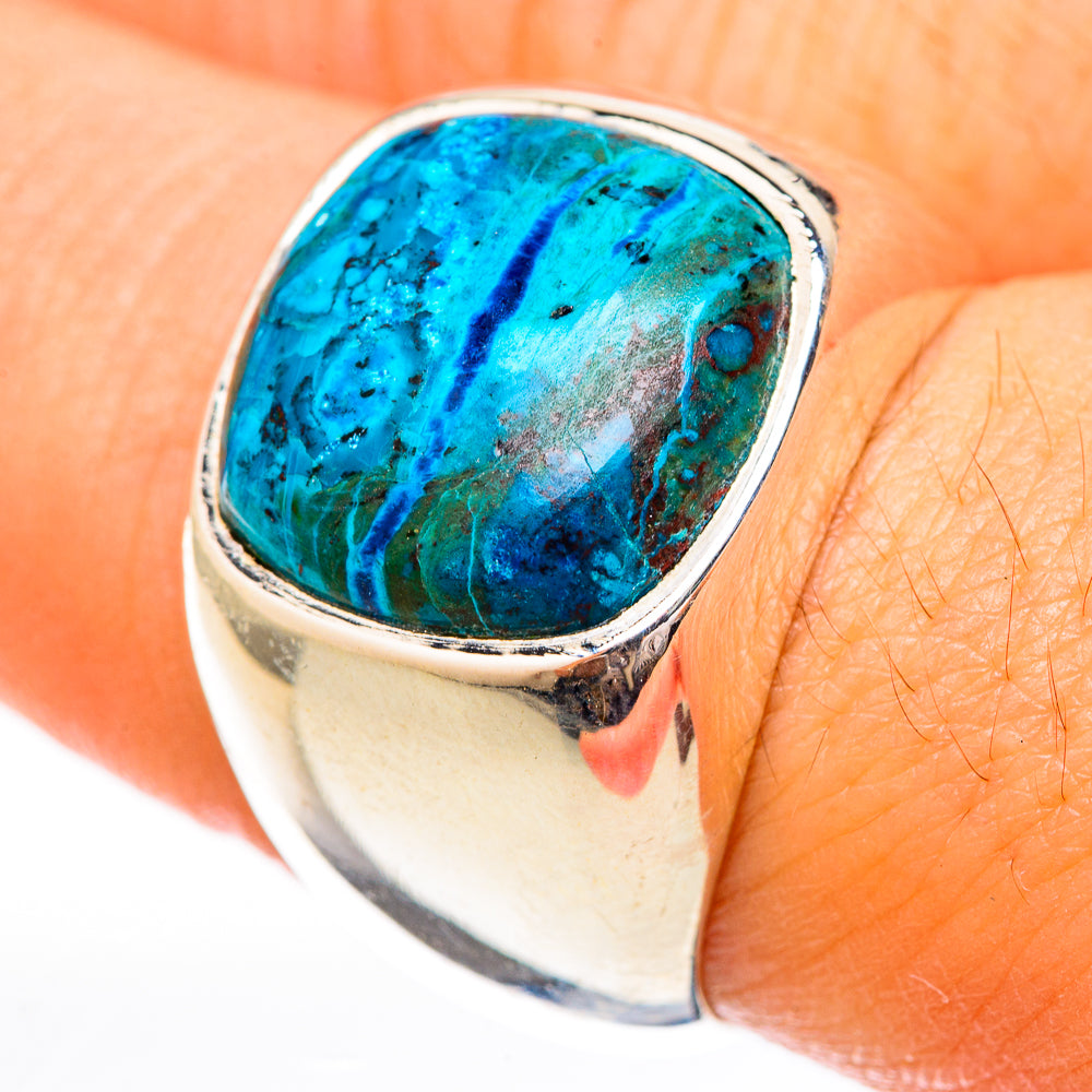 Shattuckite Rings handcrafted by Anasilvercos - RING122750