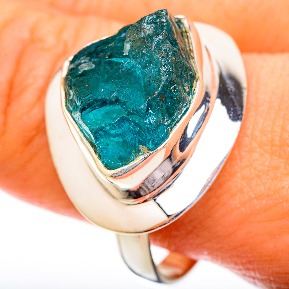 Apatite Rings handcrafted by Anasilvercos - RING122763