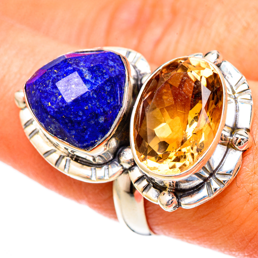 Citrine Rings handcrafted by Anasilvercos - RING122774