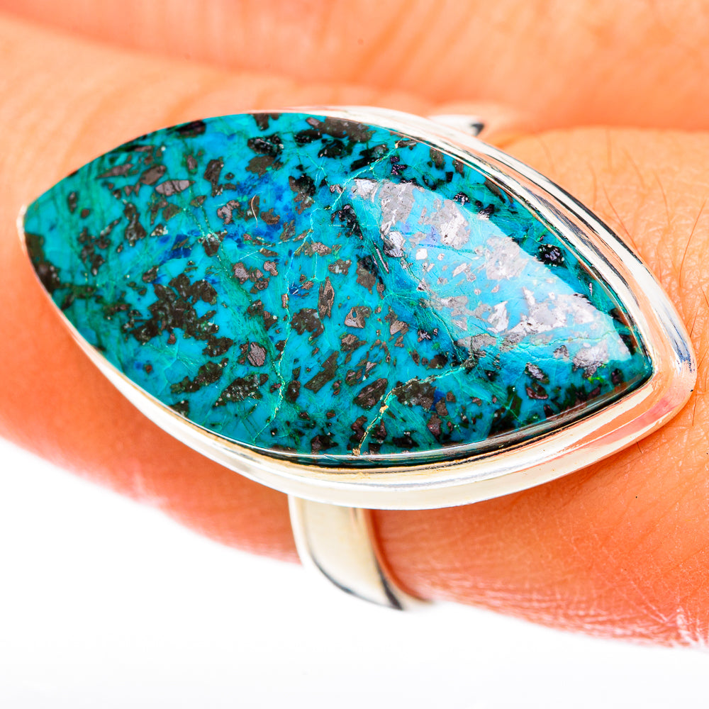 Shattuckite Rings handcrafted by Anasilvercos - RING122803