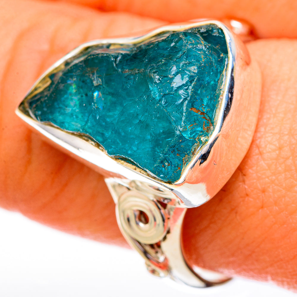 Apatite Rings handcrafted by Anasilvercos - RING122812