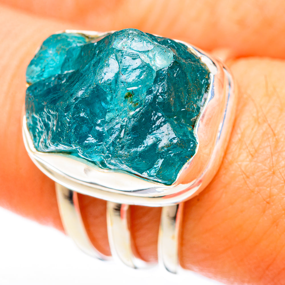 Apatite Rings handcrafted by Anasilvercos - RING122816