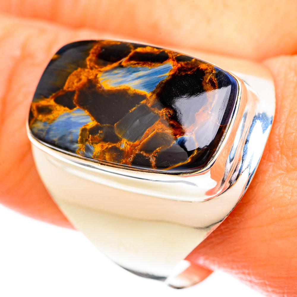 Pietersite Rings handcrafted by Anasilvercos - RING122851