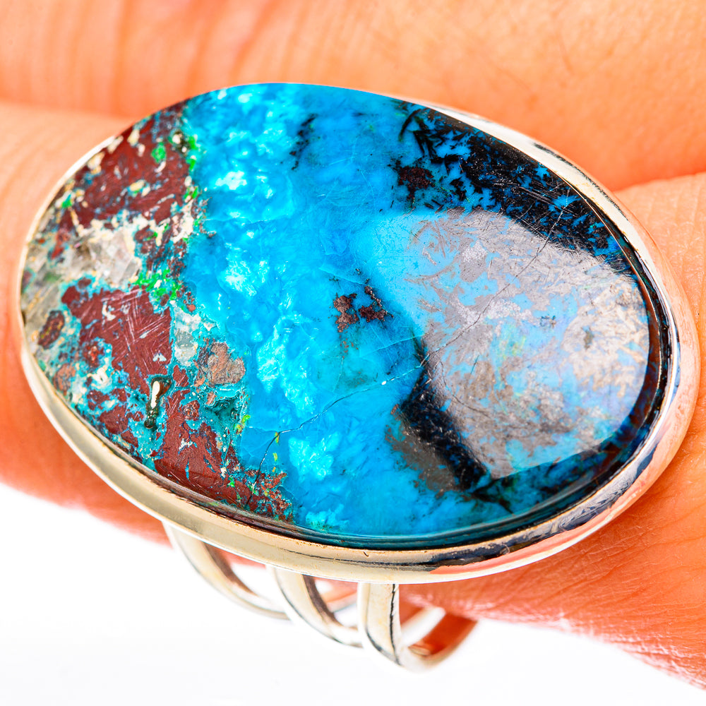 Shattuckite Rings handcrafted by Anasilvercos - RING122872