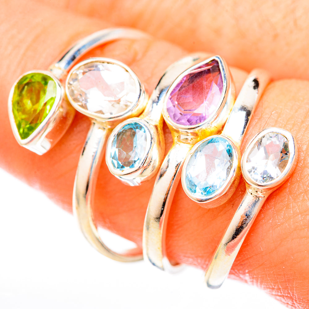 Amethyst Rings handcrafted by Anasilvercos - RING122951