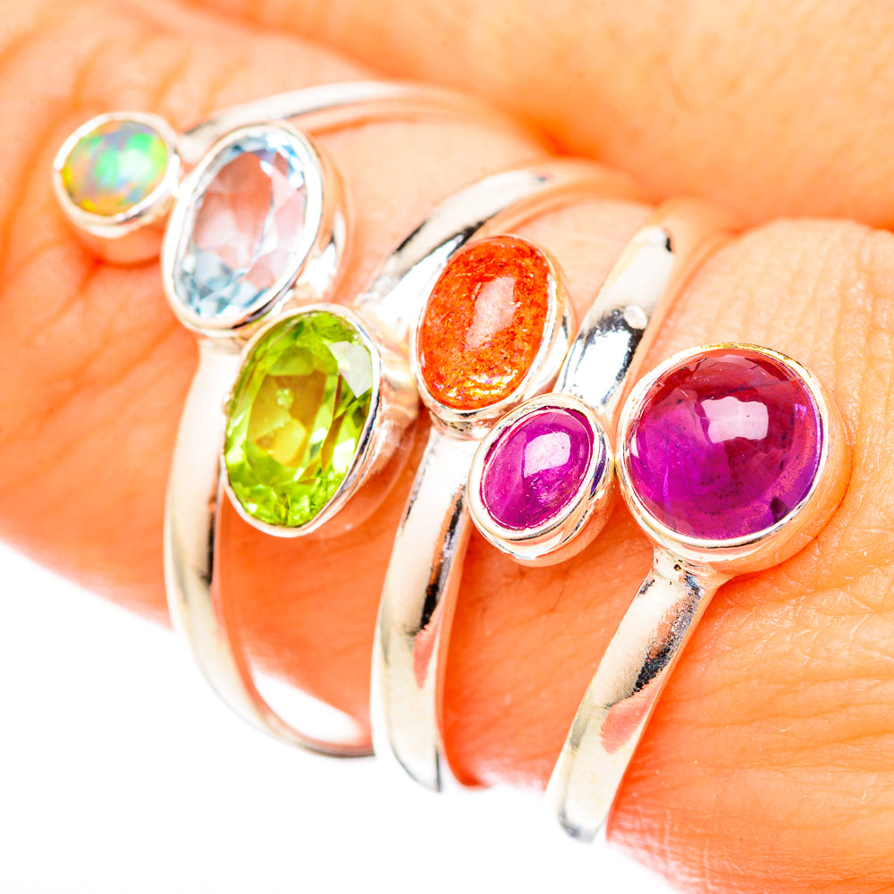 Peridot Rings handcrafted by Anasilvercos - RING122952