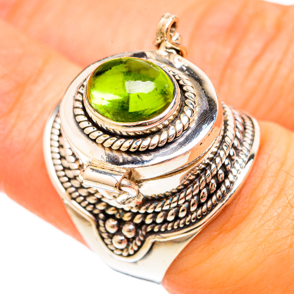 Peridot Rings handcrafted by Anasilvercos - RING122976