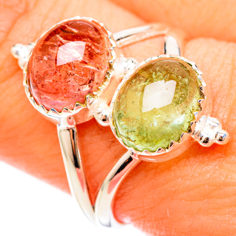Prehnite Rings handcrafted by Anasilvercos - RING122989