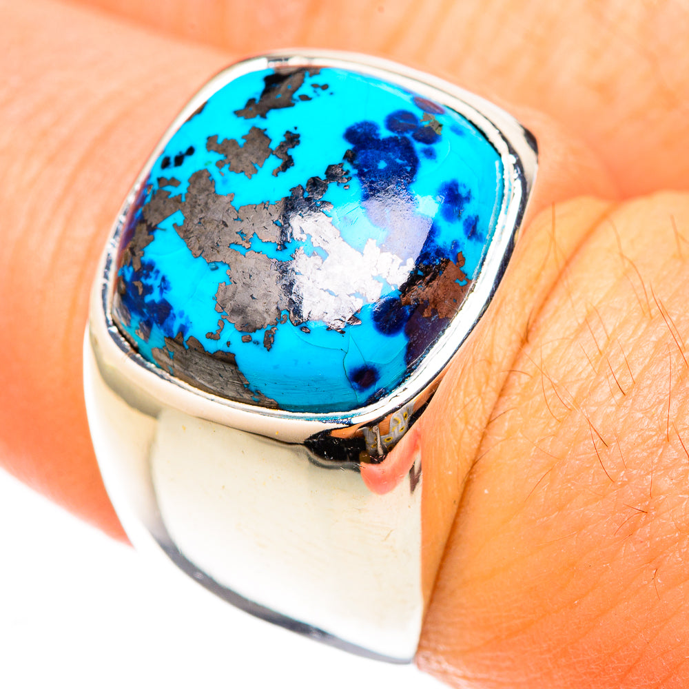 Shattuckite Rings handcrafted by Anasilvercos - RING122998