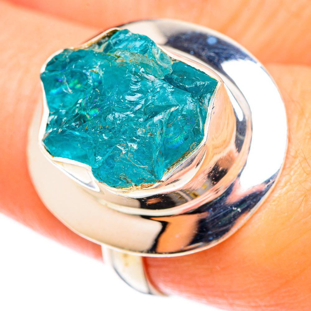 Apatite Rings handcrafted by Anasilvercos - RING123038