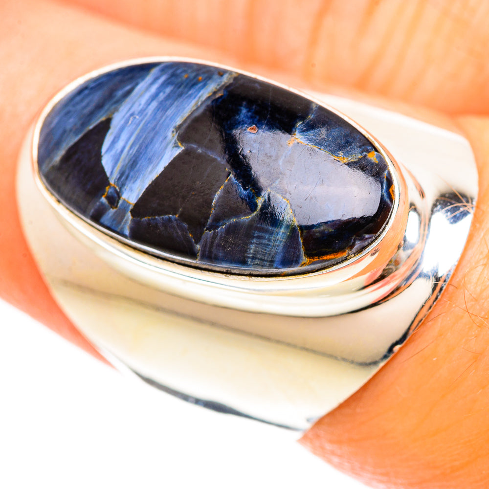 Pietersite Rings handcrafted by Anasilvercos - RING123049