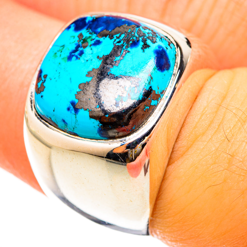 Shattuckite Rings handcrafted by Anasilvercos - RING123057