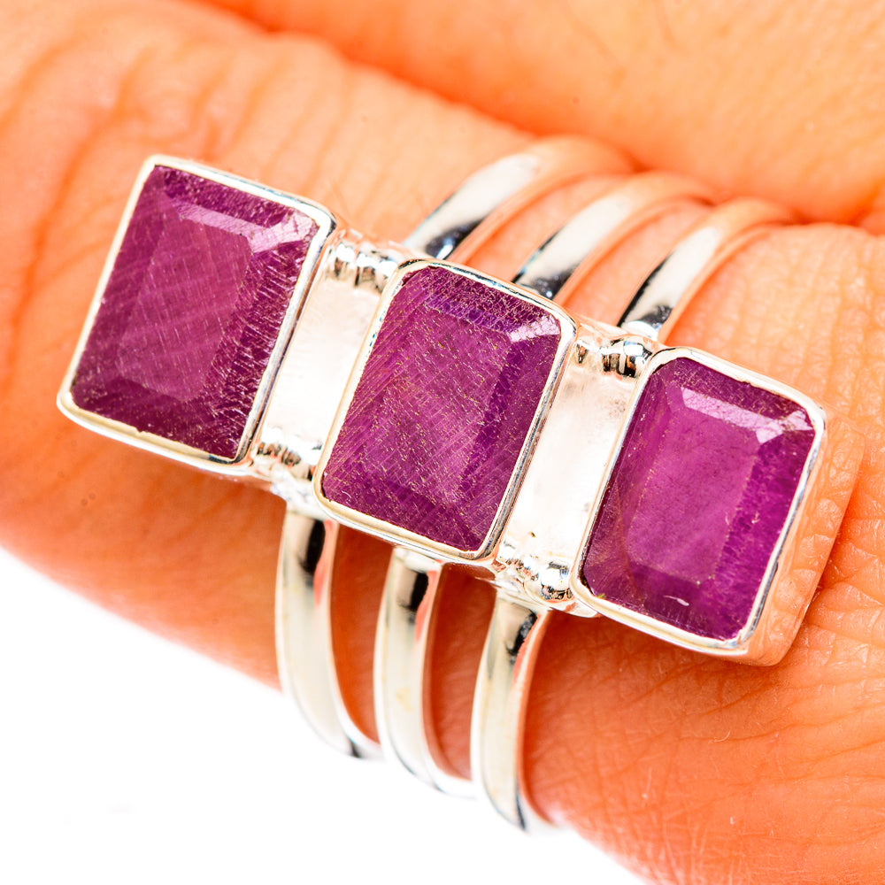 Ruby Rings handcrafted by Anasilvercos - RING123081