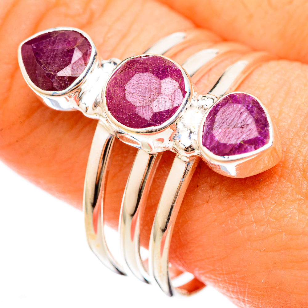 Ruby Rings handcrafted by Anasilvercos - RING123098
