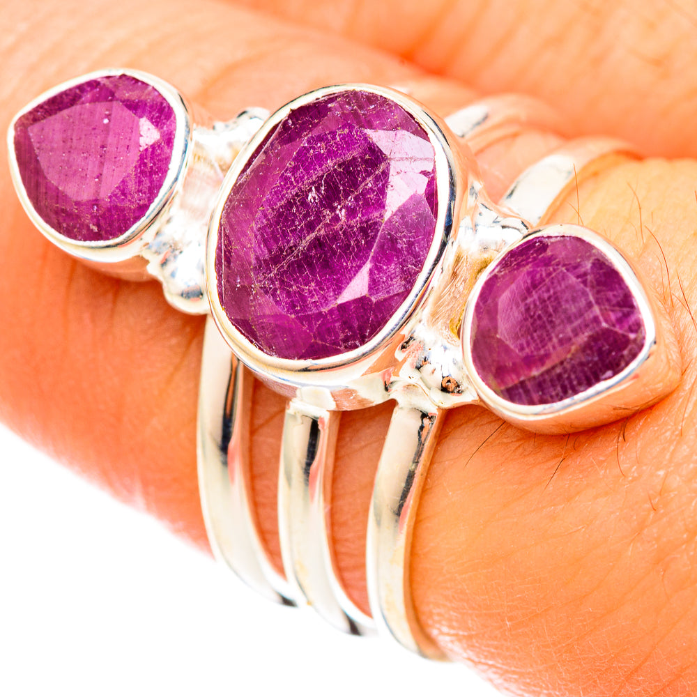 Ruby Rings handcrafted by Anasilvercos - RING123114
