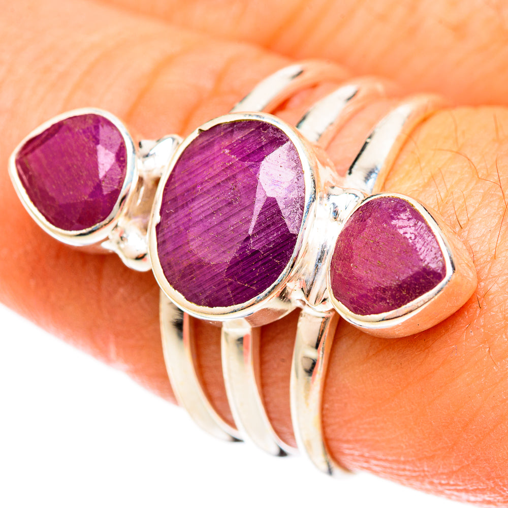 Ruby Rings handcrafted by Anasilvercos - RING123144