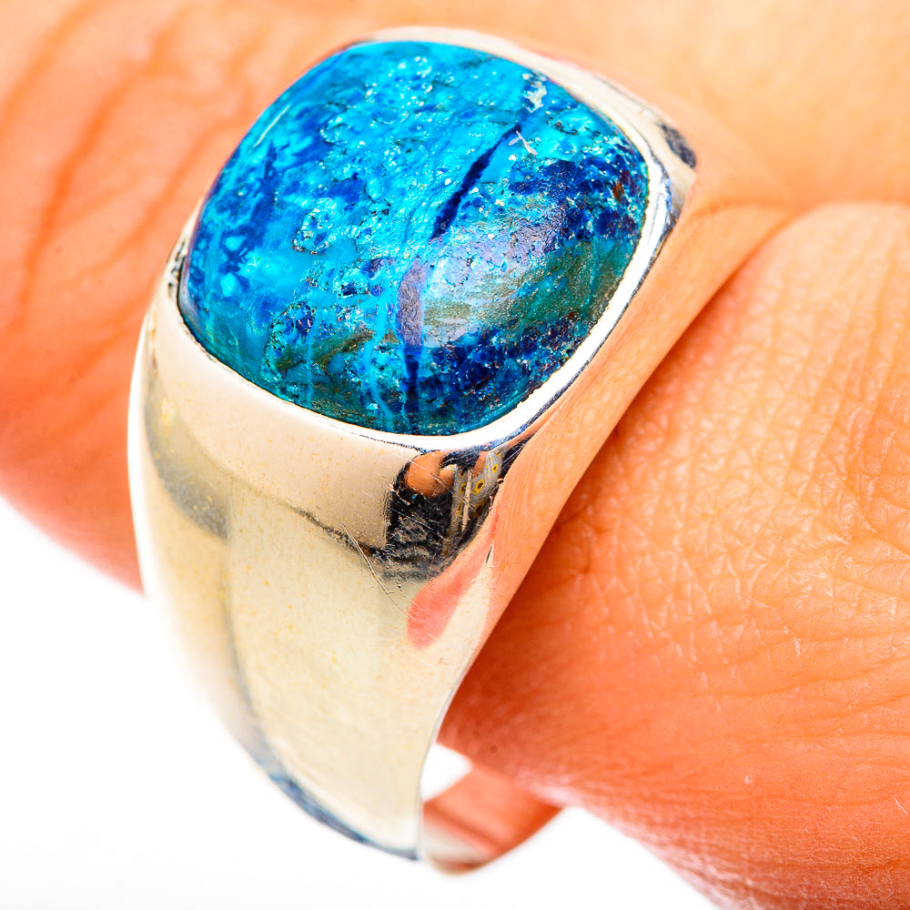 Shattuckite Rings handcrafted by Anasilvercos - RING123180