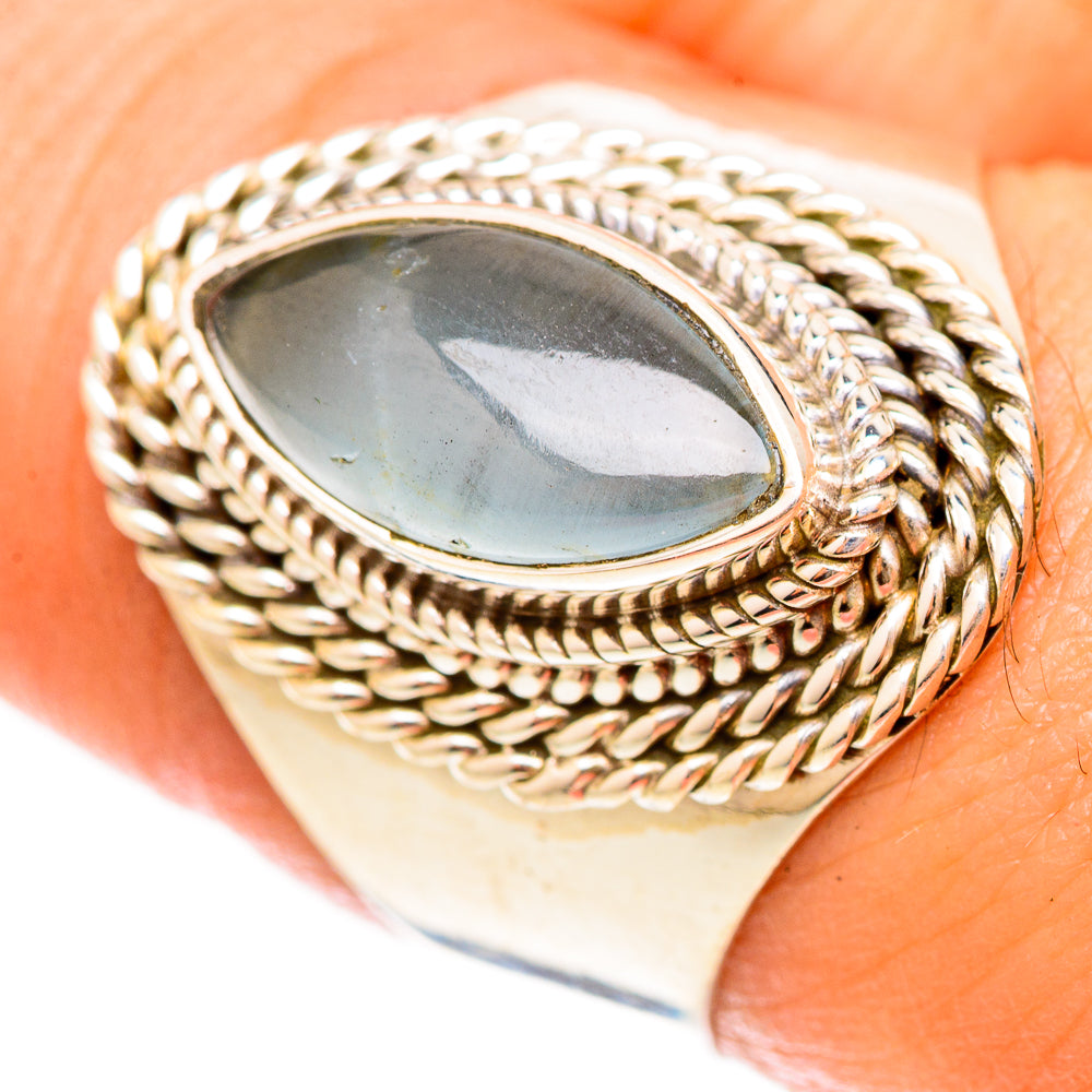 Aquamarine Rings handcrafted by Anasilvercos - RING123192