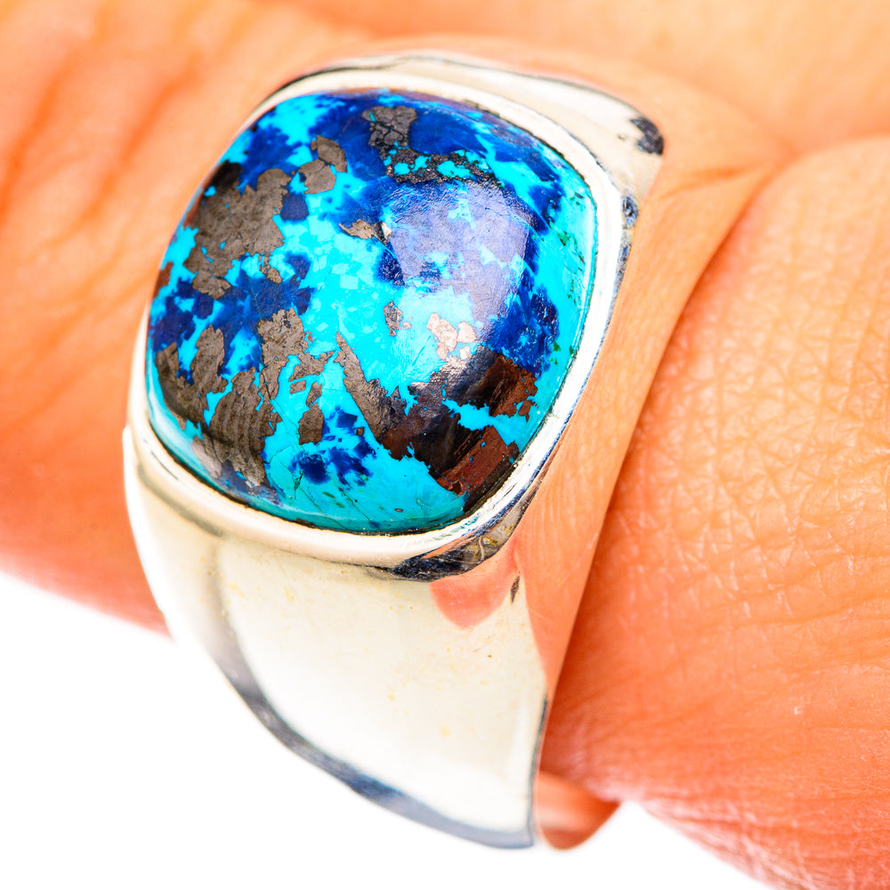 Shattuckite Rings handcrafted by Anasilvercos - RING123194