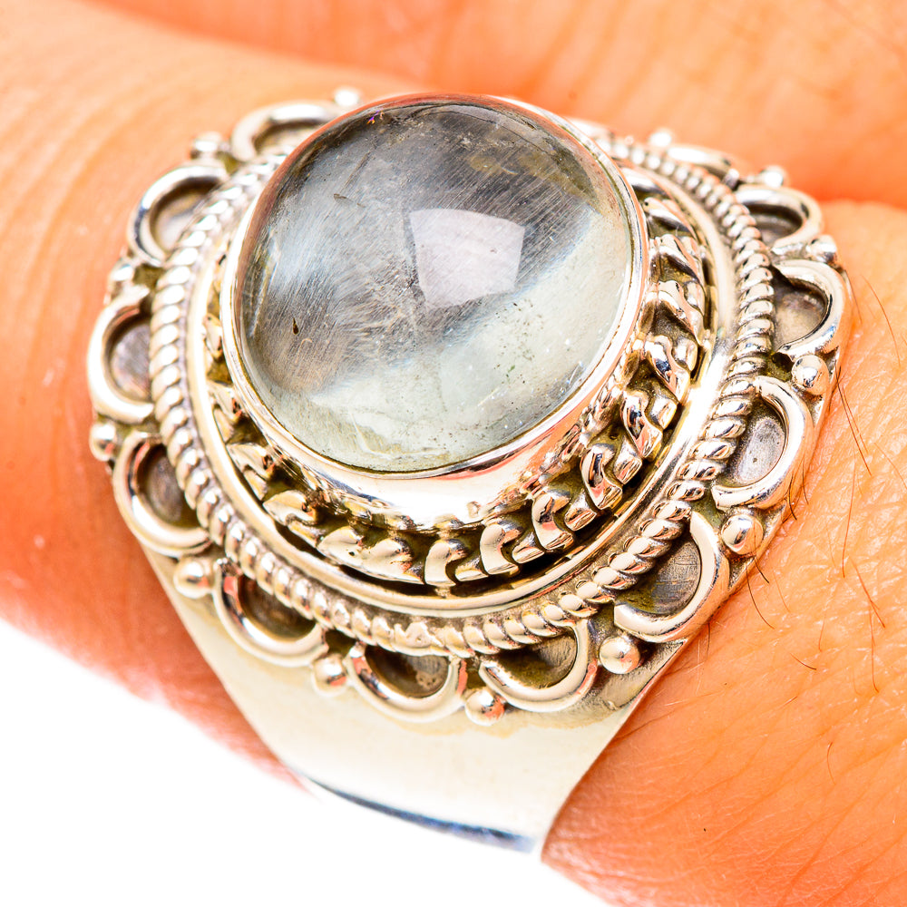 Aquamarine Rings handcrafted by Anasilvercos - RING123212