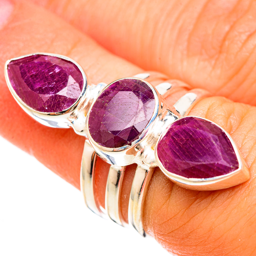 Ruby Rings handcrafted by Anasilvercos - RING123232