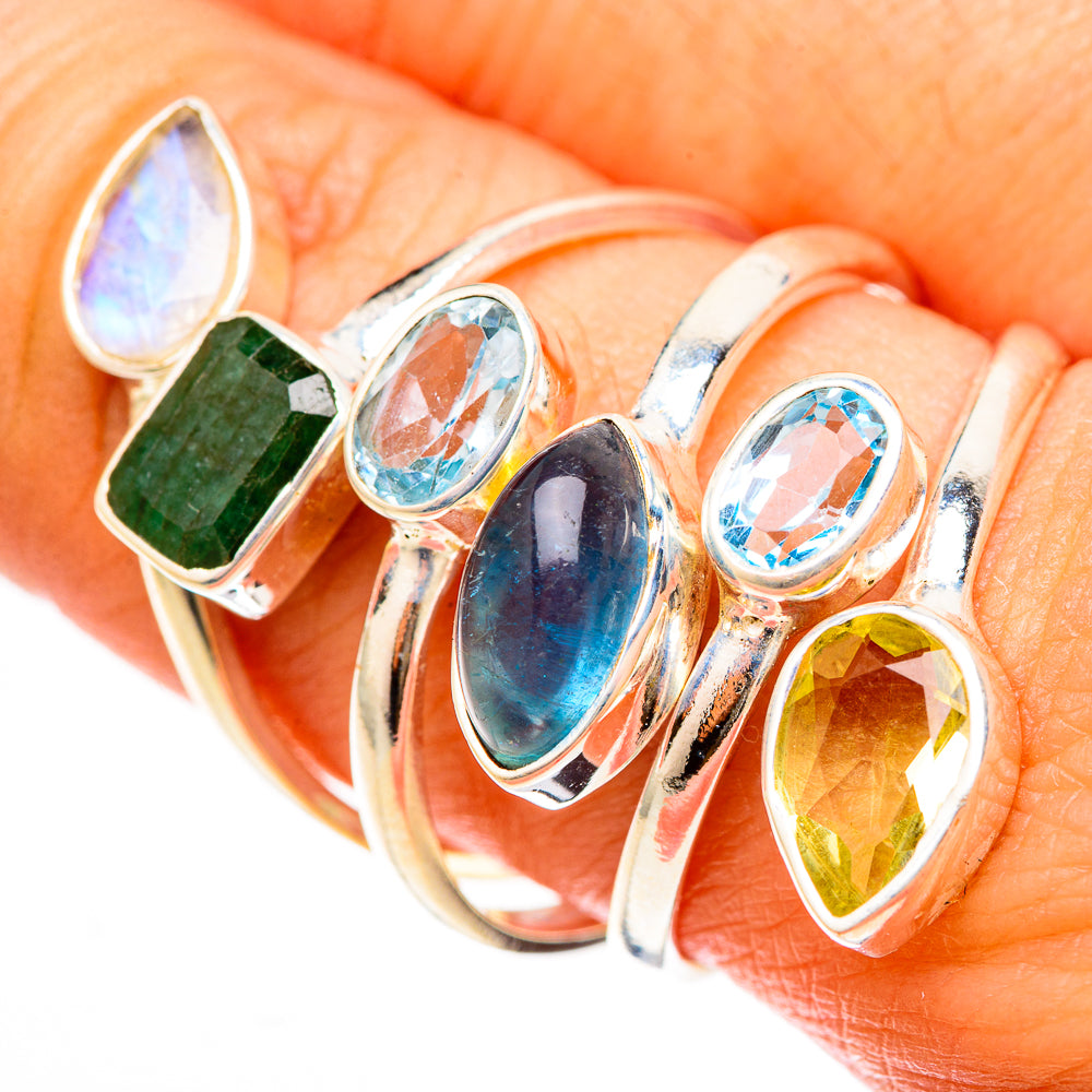 Apatite Rings handcrafted by Anasilvercos - RING123259